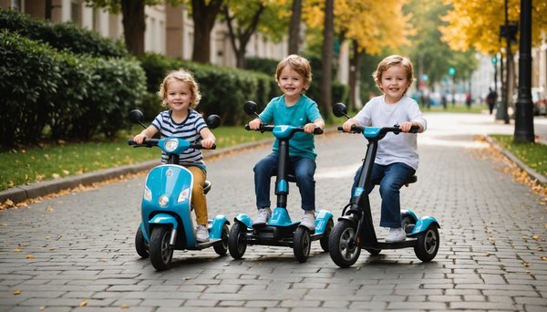 Les trottinettes 3 roues : plaisir et sécurité pour vos enfants